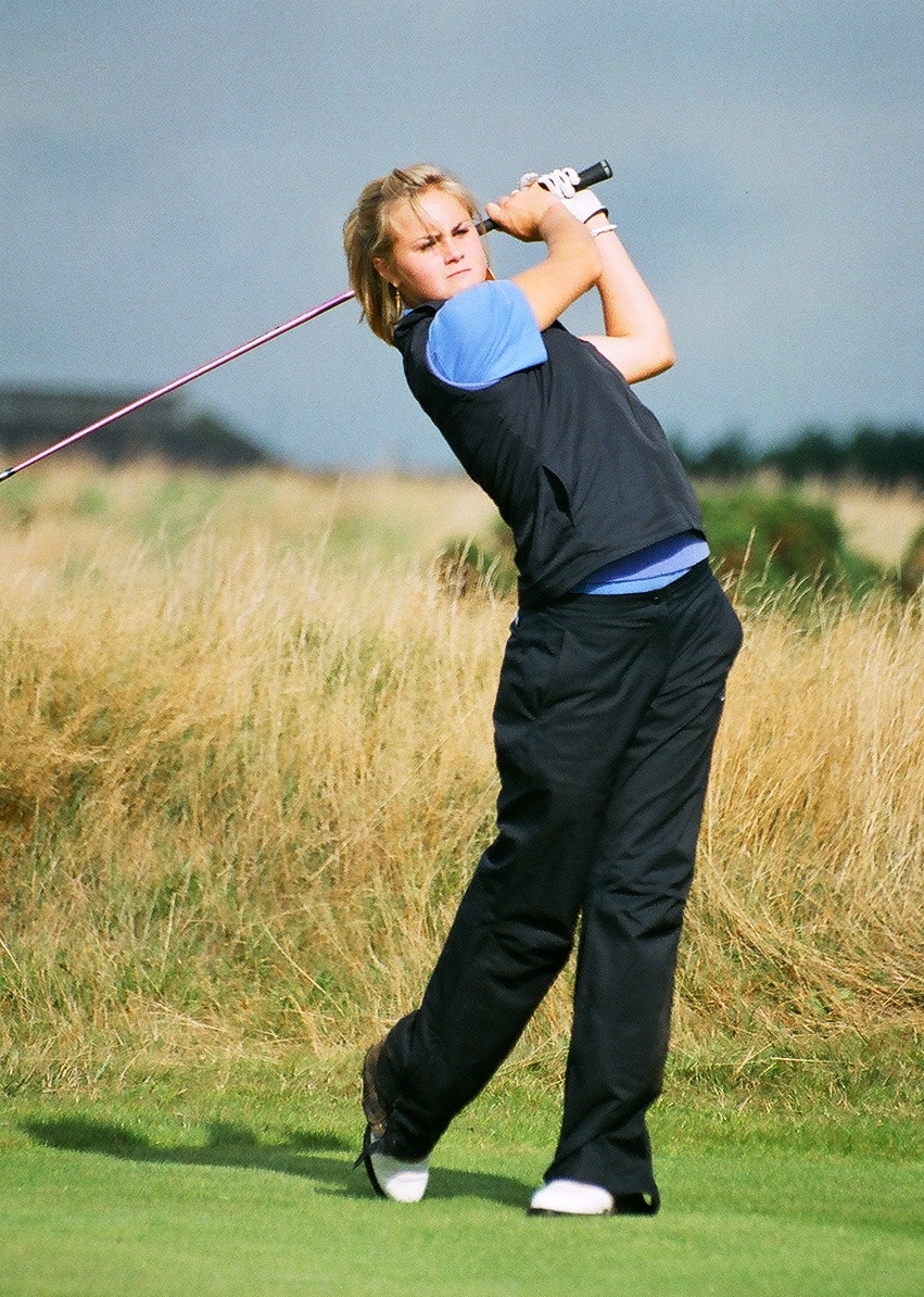 Carly Booth Golfer